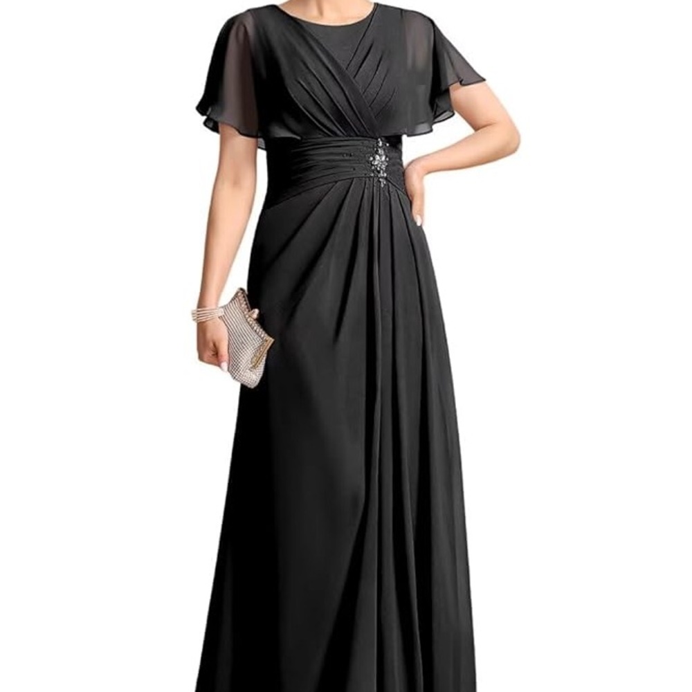 Elegant Black Evening Gown